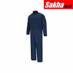 BULWARK CEH2NV LN L Flame-Resistant Coverall