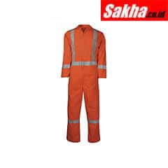 BIG BILL 408US7-MR-ORA Flame-Resistant Coverall
