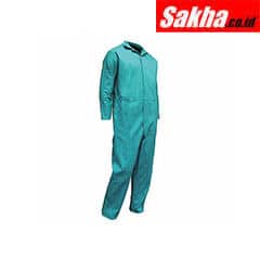 CHICAGO 605-GR-3XL PROTECTIVE APPAREL Flame-Retardant Treated Cotton Coverall