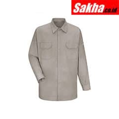 BULWARK SWW2SY RG M Flame-Resistant Collared Shirt