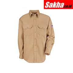 BULWARK SLU8KH RG M Flame-Resistant Collared Shirt