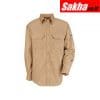 BULWARK SLU8KH RG L Flame-Resistant Collared Shirt