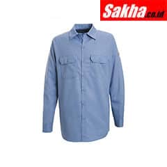 BULWARK SEW2LB LN L Flame-Resistant Collared Shirt