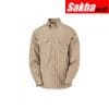 BULWARK SLU2KH LN M Flame-Resistant Collared Shirt