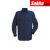 BULWARK SND2NV LN L Flame-Resistant Collared Shirt