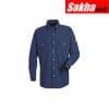 BULWARK SMU2NV RG S Flame-Resistant Collared Shirt