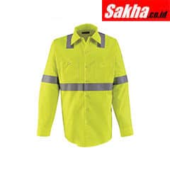 BULWARK SMW4HV RG M Flame-Resistant Collared Shirt