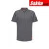 BULWARK QT10CH SS 3XL Flame-Resistant Polo Shirt