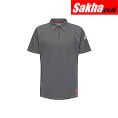 BULWARK QT10CH SS 4XL Flame-Resistant Polo Shirt