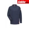 BULWARK QT12DB LN 3XL Flame-Resistant Polo Shirt