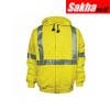 NATIONAL SAFETY C21HC05C32X APPAREL Hi-Visibility Yellow Flame Resistant Hooded