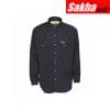 SUMMIT BREEZE SBS1002L Navy Blue Flame-Resistant Collared Shirt