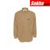 SUMMIT BREEZE SBS1003L Tan Flame-Resistant Collared Shirt