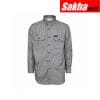 SUMMIT BREEZE SBS2001L Gray Flame-Resistant Collared Shirt