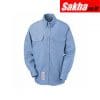 IMAGEWEAR SLU2LB RG M VF Light Blue Flame-Resistant Collared Shirt