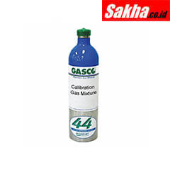 GASCO 44ES-355 Carbon Monoxide Methane Nitrogen Oxygen Calibration Gas