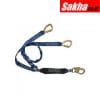 FALLTECH G8241Y Shock-Absorbing Tie-Back Lanyard