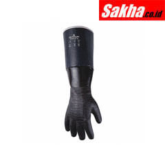 SHOWA 6781R-06-10 Chemical Resistant Gloves 391Z72