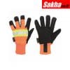 MCR SAFETY 34411XL Leather Gloves