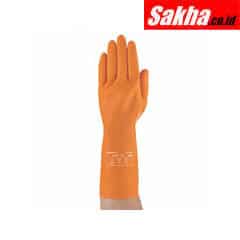 ANSELL 87-208 Chemical Resistant Gloves 3PXF8