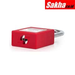ONEBIZ OB 14-BDG01UDKD1K Compact Safety Padlock Red Thermoplastic