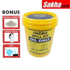 ONEBIZ OB 14-OSK10L SPILL KIT OIL SPILL KIT 10 Liter