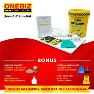 ONEBIZ SPILL KIT OB 14-OSK10L OIL SPILL KIT 10 Liter