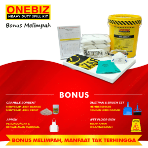 ONEBIZ SPILL KIT OB 14-OSK30L OIL SPILL KIT 30 Liter