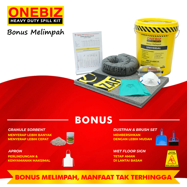 ONEBIZ SPILL KIT OB 14-USK15L UNIVERSAL SPILL KIT 15 Liter