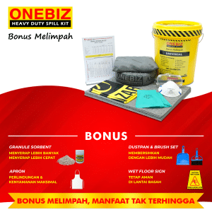 ONEBIZ SPILL KIT OB 14-USK20L UNIVERSAL SPILL KIT 20 Liter / 5 Gallon