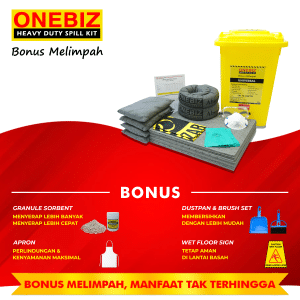 ONEBIZ UNIVERSAL SPILL KIT 70 Liter SPILL KIT OB 14-USK70L / 18 Gallon