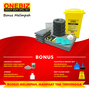 ONEBIZ SPILL KIT OB 14-USK75L UNIVERSAL SPILL KIT 75 Liter / 20 Gallon