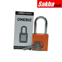 ONEBIZ OB 14-BDA37 Aluminium Padlock SAFETY PADLOCK