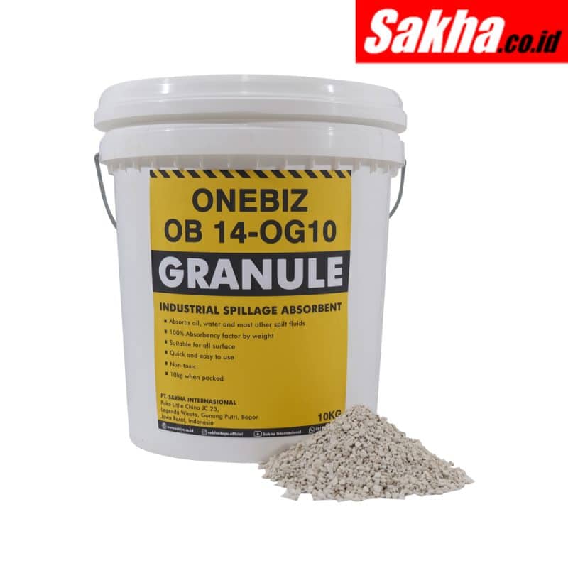 ONEBIZ Granule OB 14-OG10 Granule Industrial Spillage Absorbent 10 kg