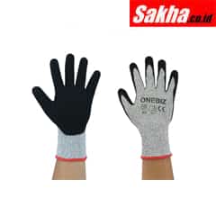 ONEBIZ Glove P008-1 13G UHMWPE Shell Sandy Nitrile textured Palm Coating EN388:2003 4544