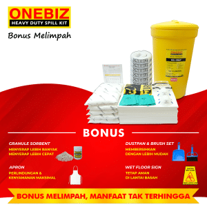 ONEBIZ OIL SPILL KIT 200 Liter SPILL KIT OB 14-OSK200L / 53 Gallon