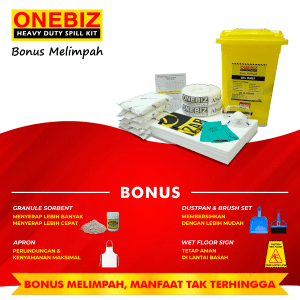 ONEBIZ OIL SPILL KIT 70 Liter SPILL KIT OB 14-OSK70L / 18 Gallon