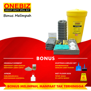 ONEBIZ SPILL KIT OB 14-USK120L UNIVERSAL SPILL KIT 120 Liter / 32 Gallon