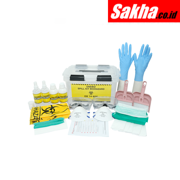 ONEBIZ BIOHAZARD SPILL KIT OB 14-BSK SPILL KIT STERIL/SPILL KIT MEDIS/LABORATORIUM