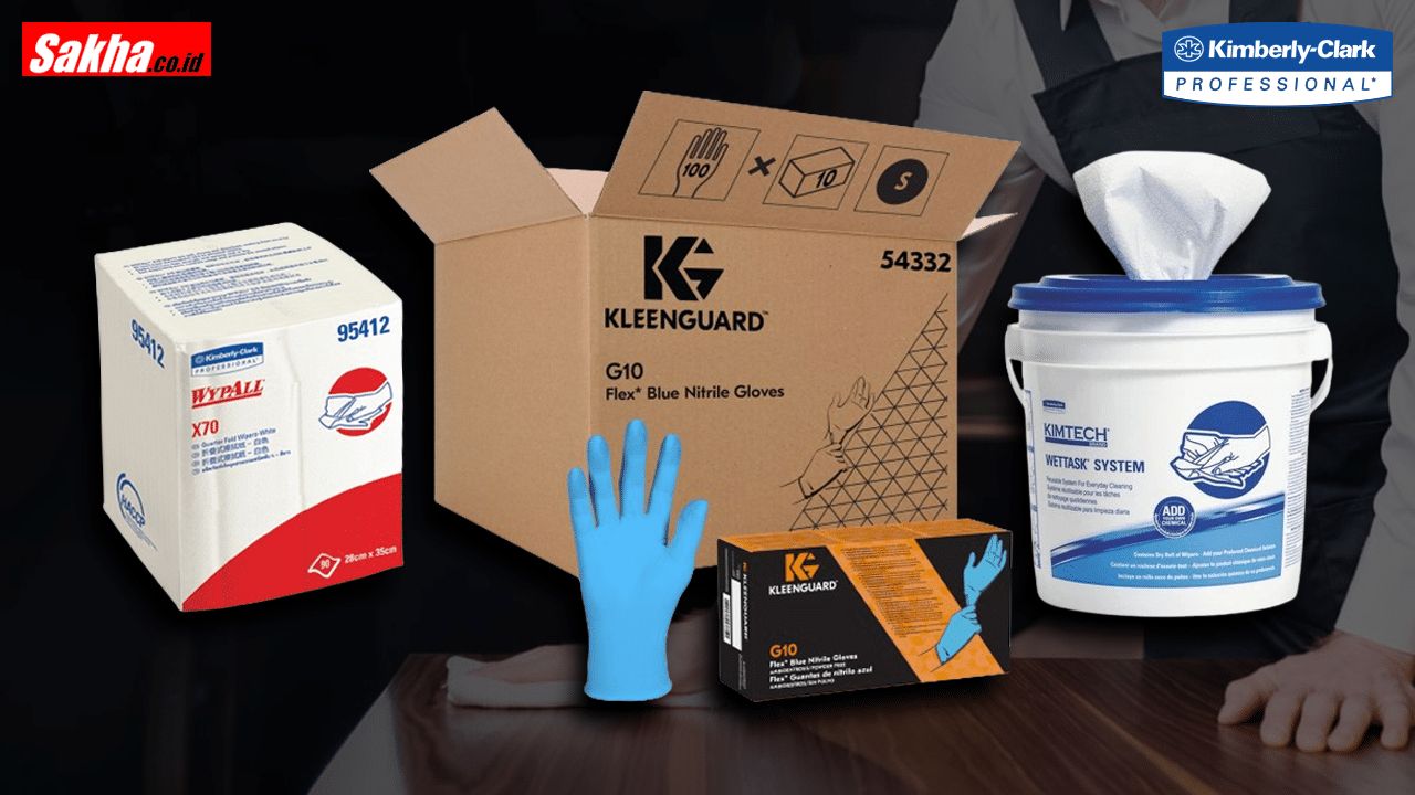 Peralatan sanitasi industri Kimberly Clark Professional - Kimberly Wypall