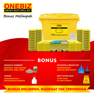 ONEBIZ CHEMICAL SPILL KIT 660 Liter SPILL KIT OB 14-CSK660L / 174 Gallon