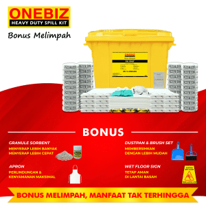 ONEBIZ OIL SPILL KIT 660 Liter SPILL KIT OB 14-OSK660L / 174 Gallon